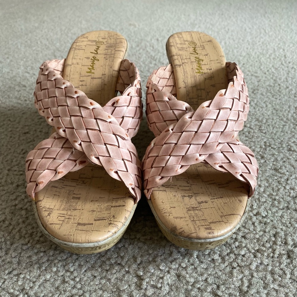 Slip on wedges size 10